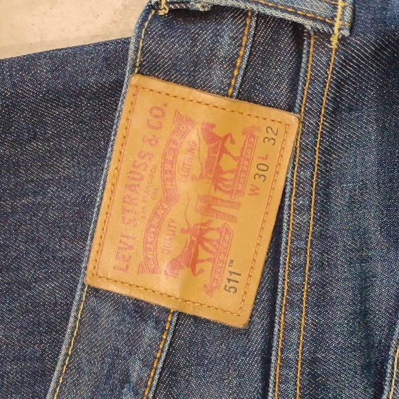 Rare Levi's 511 White Oak Cone Denim 30/32 - Picture 4 of 4